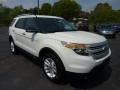 2011 White Suede Ford Explorer XLT 4WD  photo #1