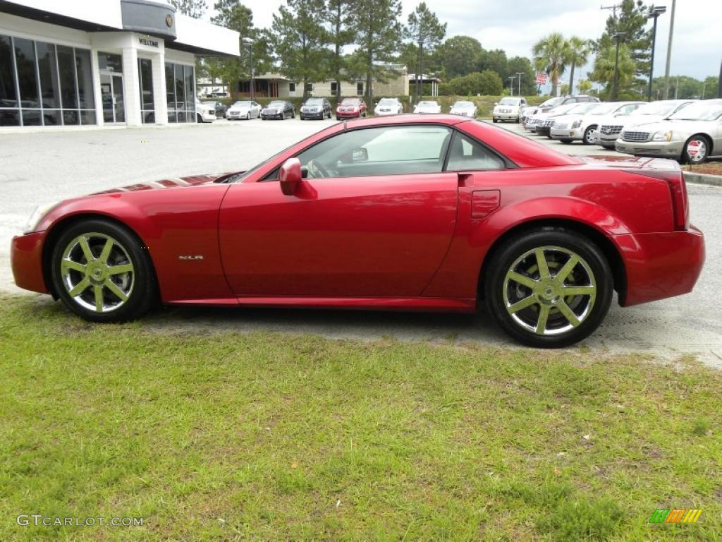 Crimson Red Pearl 2004 Cadillac XLR Roadster Exterior Photo #49331955