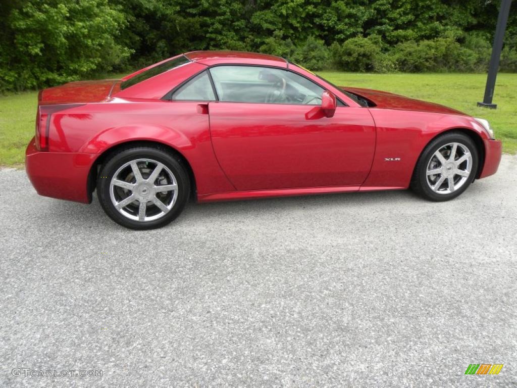 Crimson Red Pearl 2004 Cadillac XLR Roadster Exterior Photo #49332054