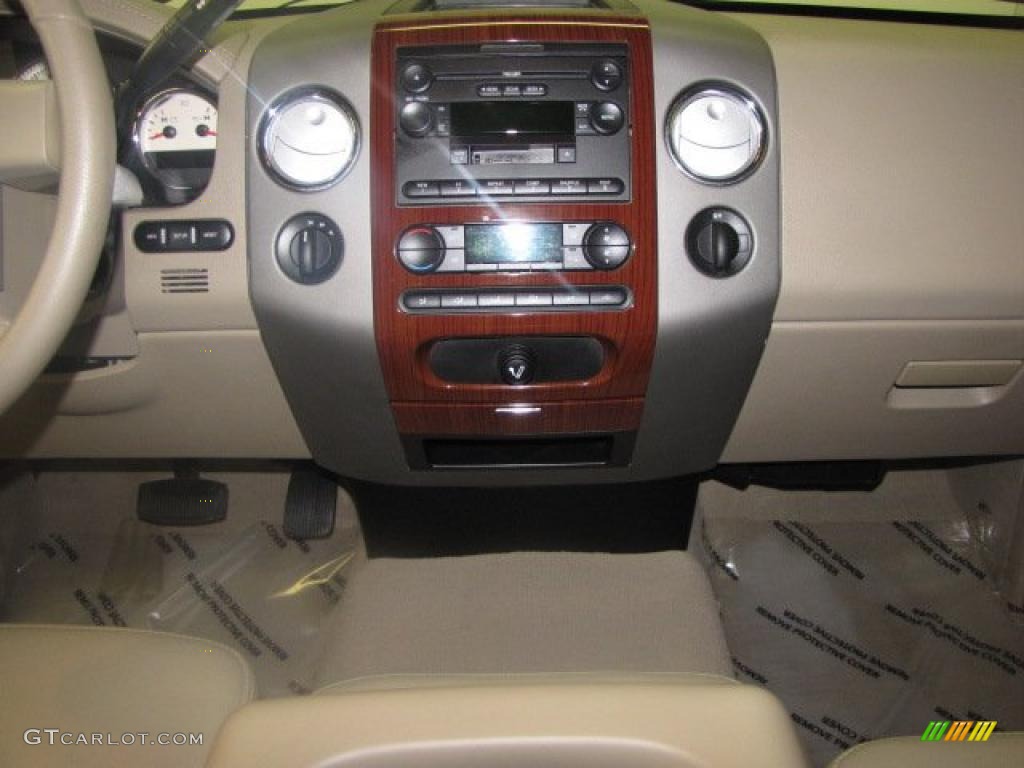2006 F150 Lariat SuperCab 4x4 - Silver Metallic / Tan photo #10