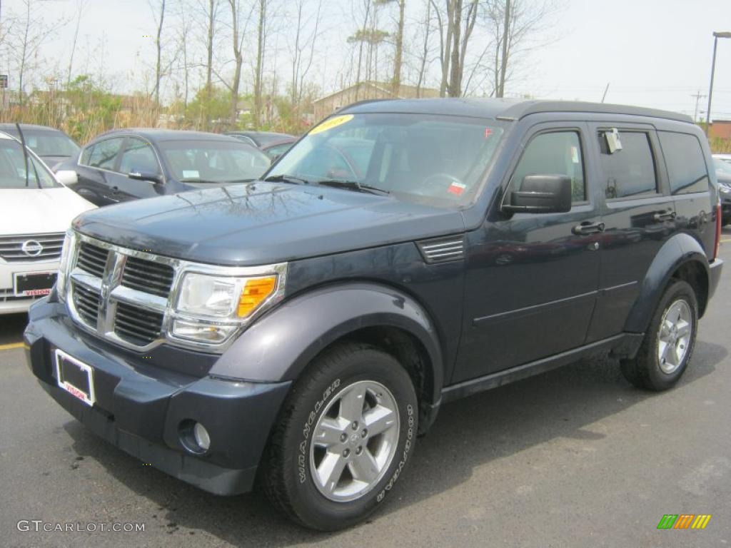 2008 Nitro SLT 4x4 - Modern Blue Pearl / Dark Slate Gray/Light Slate Gray photo #1