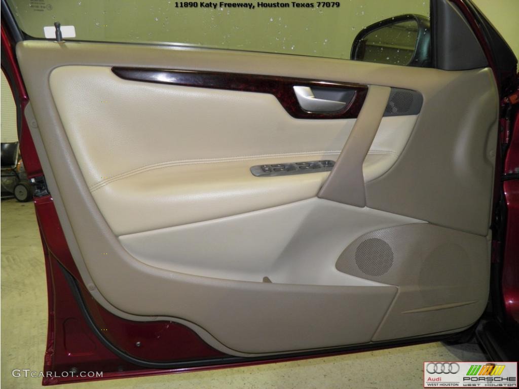 2003 S60 2.4T - Ruby Red Metallic / Beige/Light Sand photo #26