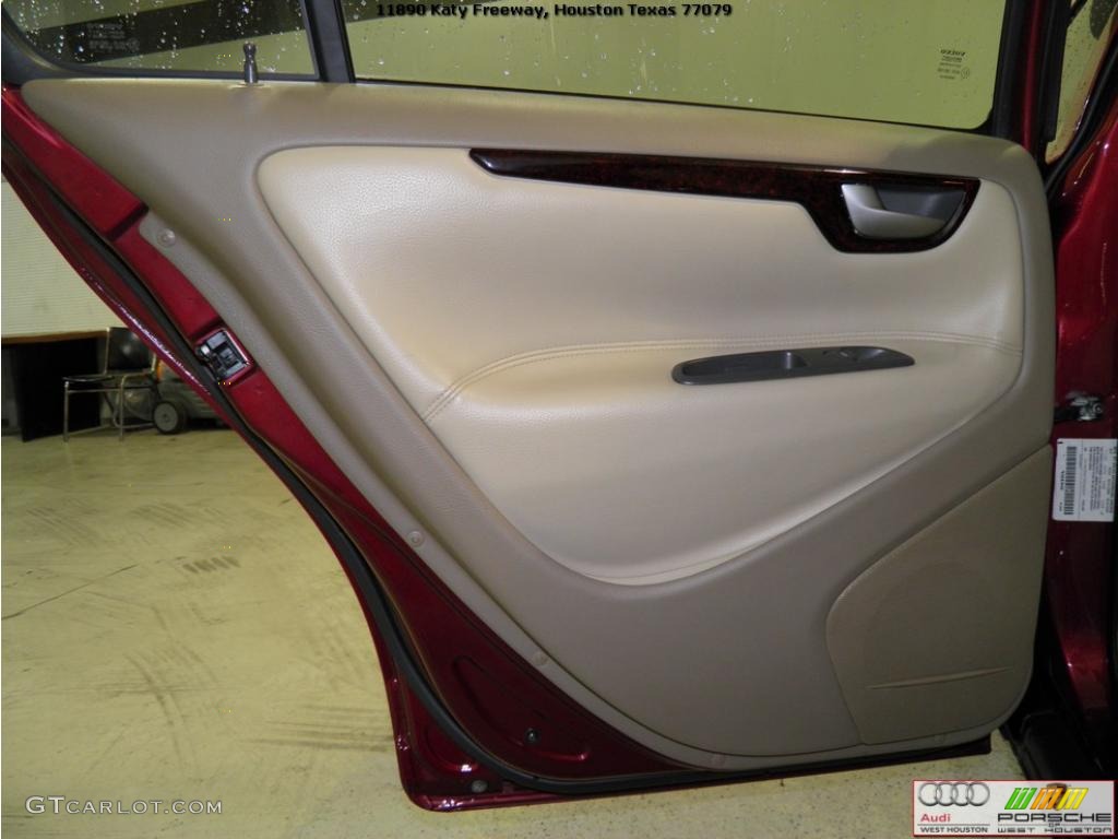 2003 S60 2.4T - Ruby Red Metallic / Beige/Light Sand photo #27