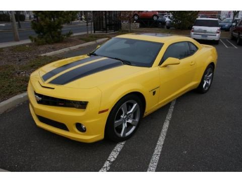 2010 Chevrolet Camaro SS Coupe Transformers Special Edition Front 3 4 View