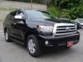 2008 Black Toyota Sequoia Limited 4WD  photo #3