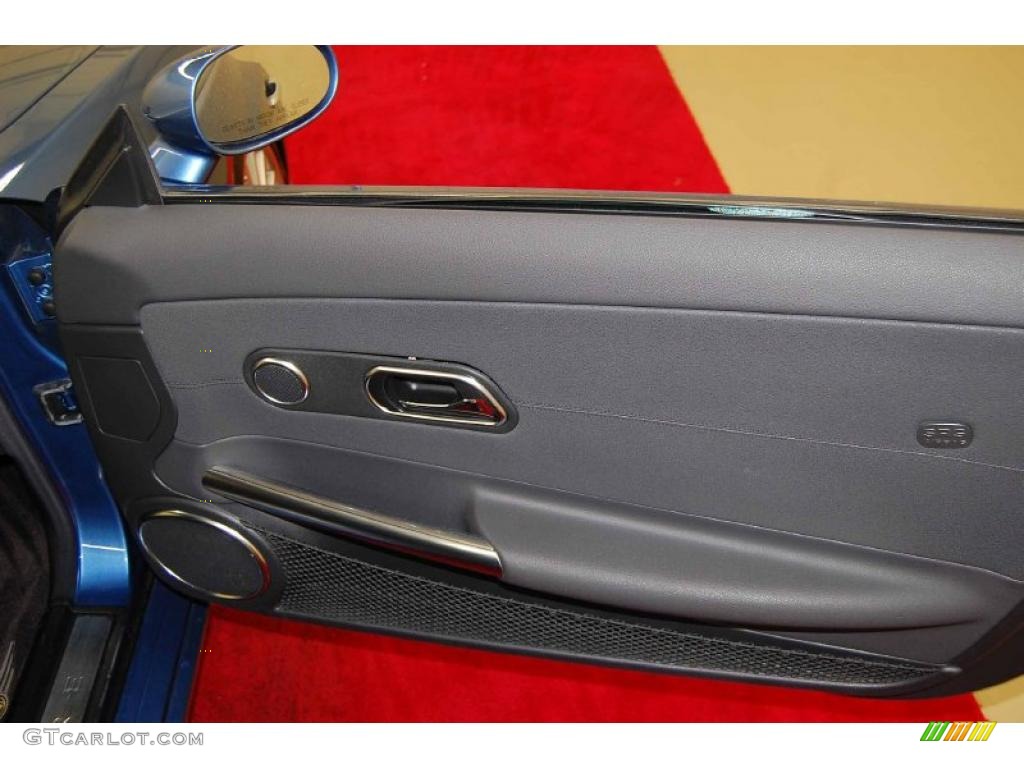 2005 Chrysler Crossfire SRT-6 Coupe Dark Slate Grey Door Panel Photo #49335654