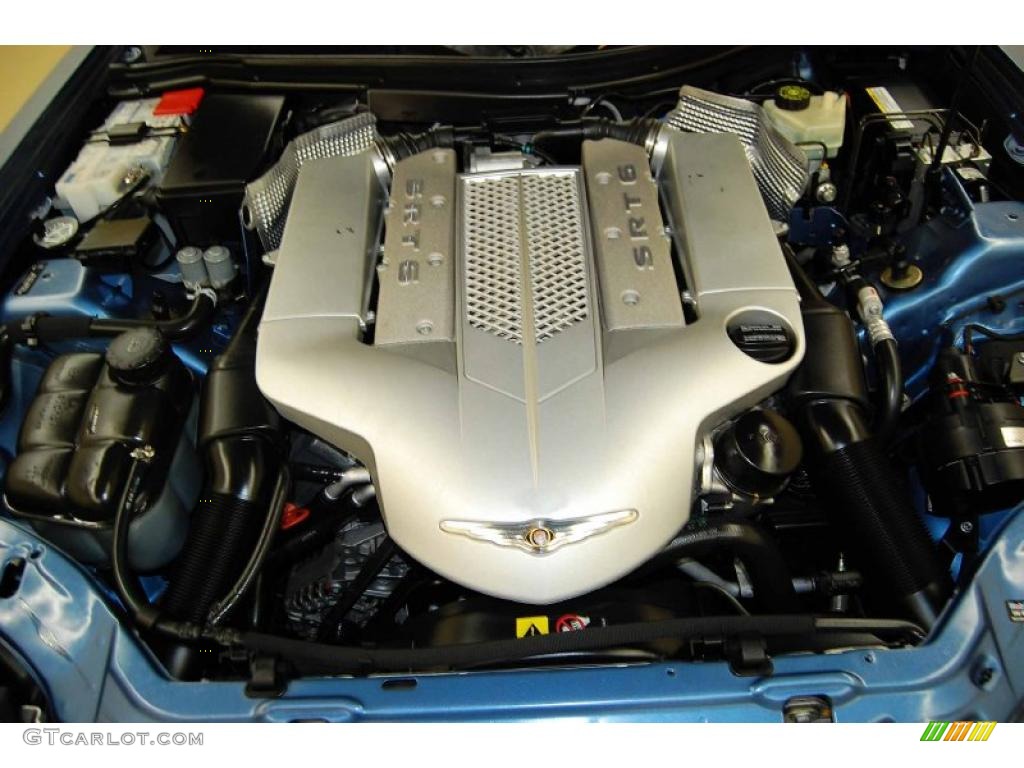 2005 Chrysler Crossfire SRT-6 Coupe 3.2 Liter Supercharged SOHC 18-Valve V6 Engine Photo #49335726