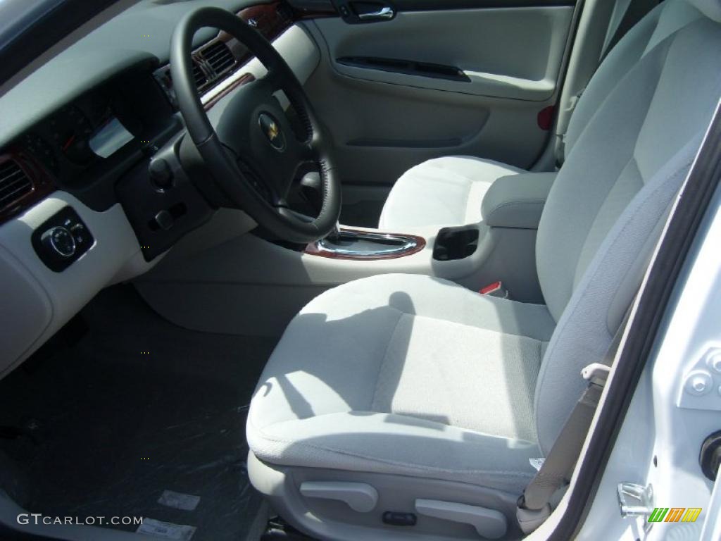 2011 Impala LS - Summit White / Gray photo #2