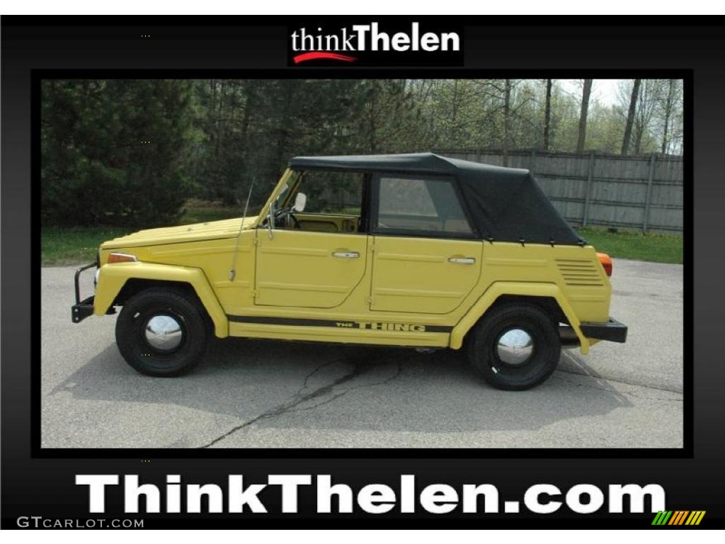 1973 Thing Type 181 - Sunshine Yellow / Black photo #1