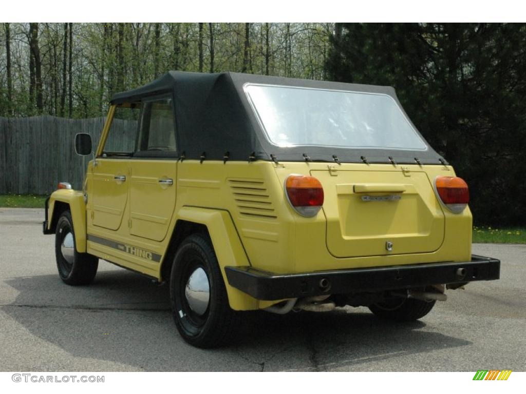 Sunshine Yellow 1973 Volkswagen Thing Type 181 Exterior Photo #49335918