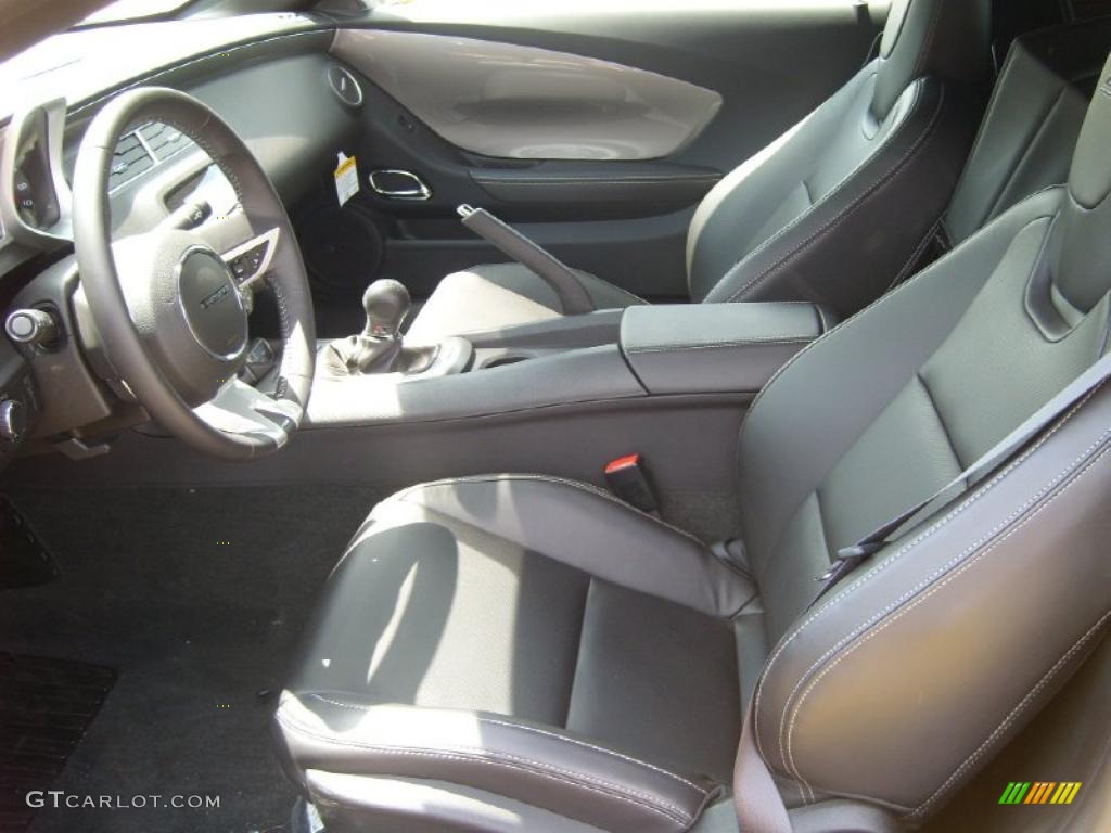 Black Interior 2011 Chevrolet Camaro SS/RS Convertible Photo #49336686