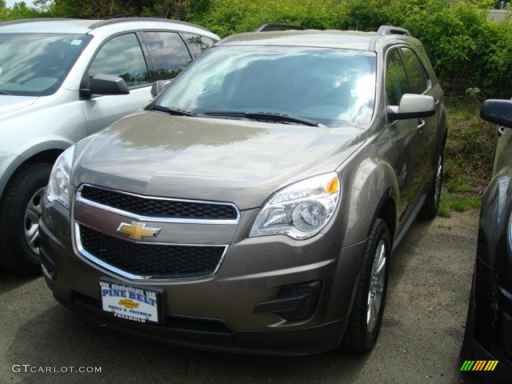 2011 Equinox LT - Mocha Steel Metallic / Jet Black photo #1