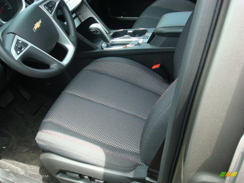 Jet Black Interior 2011 Chevrolet Equinox LT Photo #49336788