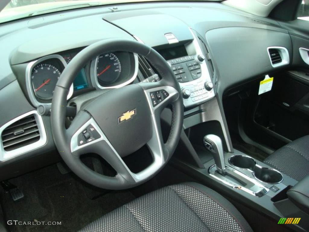 Jet Black Interior 2011 Chevrolet Equinox LT Photo #49336818