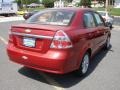 Sport Red - Aveo LT Sedan Photo No. 4