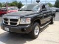 2008 Brilliant Black Dodge Dakota SLT Crew Cab  photo #1