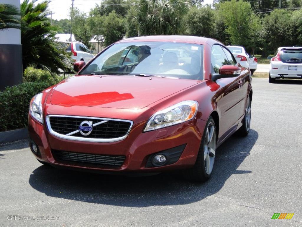 Flamenco Red Metallic 2011 Volvo C70 T5 Exterior Photo #49339101