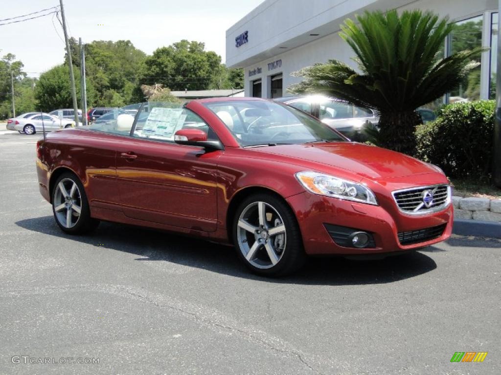 Flamenco Red Metallic 2011 Volvo C70 T5 Exterior Photo #49339152