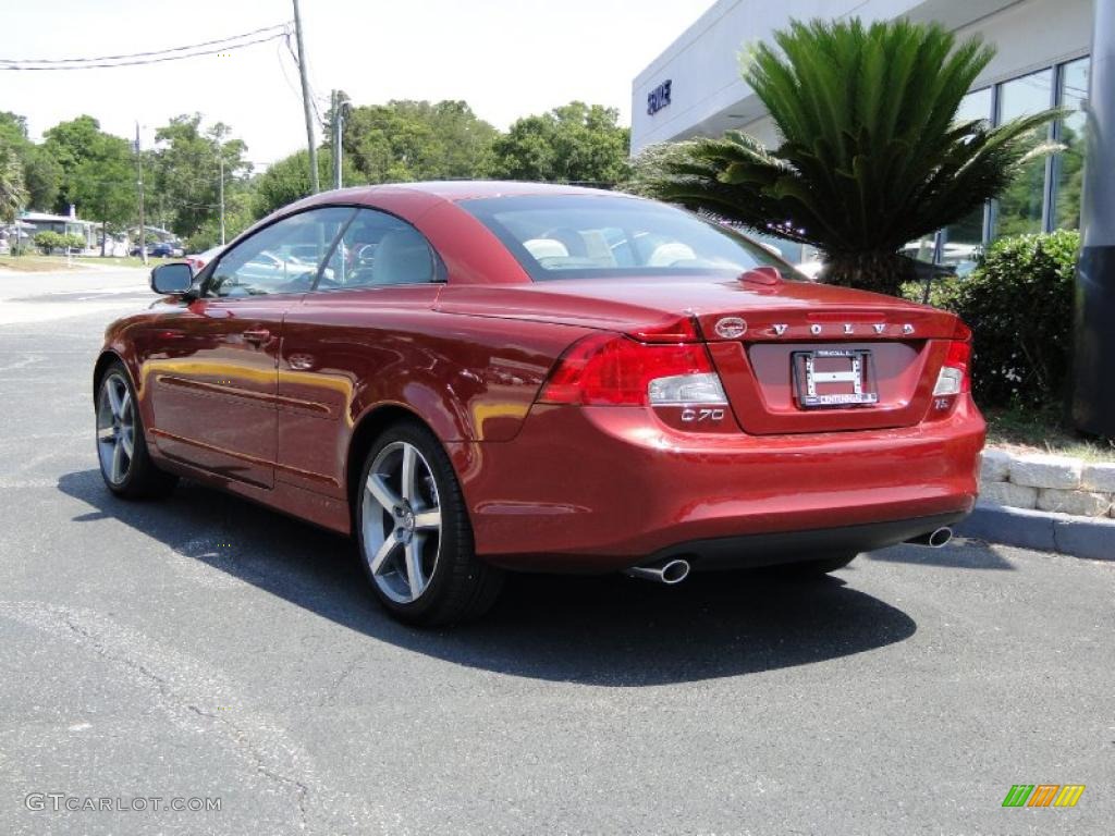 Flamenco Red Metallic 2011 Volvo C70 T5 Exterior Photo #49339293