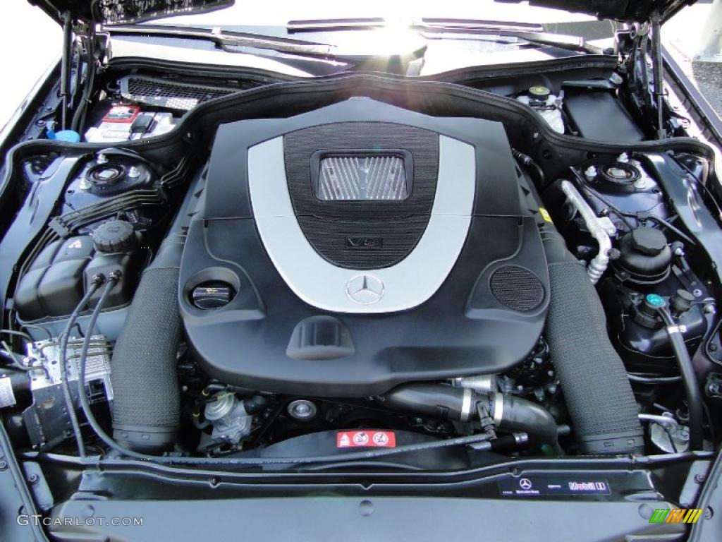 2008 Mercedes-Benz SL 550 Roadster 5.5 Liter DOHC 32-Valve VVT V8 Engine Photo #49339959