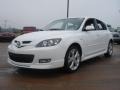 2009 Crystal White Pearl Mica Mazda MAZDA3 s Touring Hatchback  photo #7