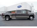 2008 Dark Stone Metallic Ford F350 Super Duty Lariat Crew Cab 4x4 Dually  photo #2