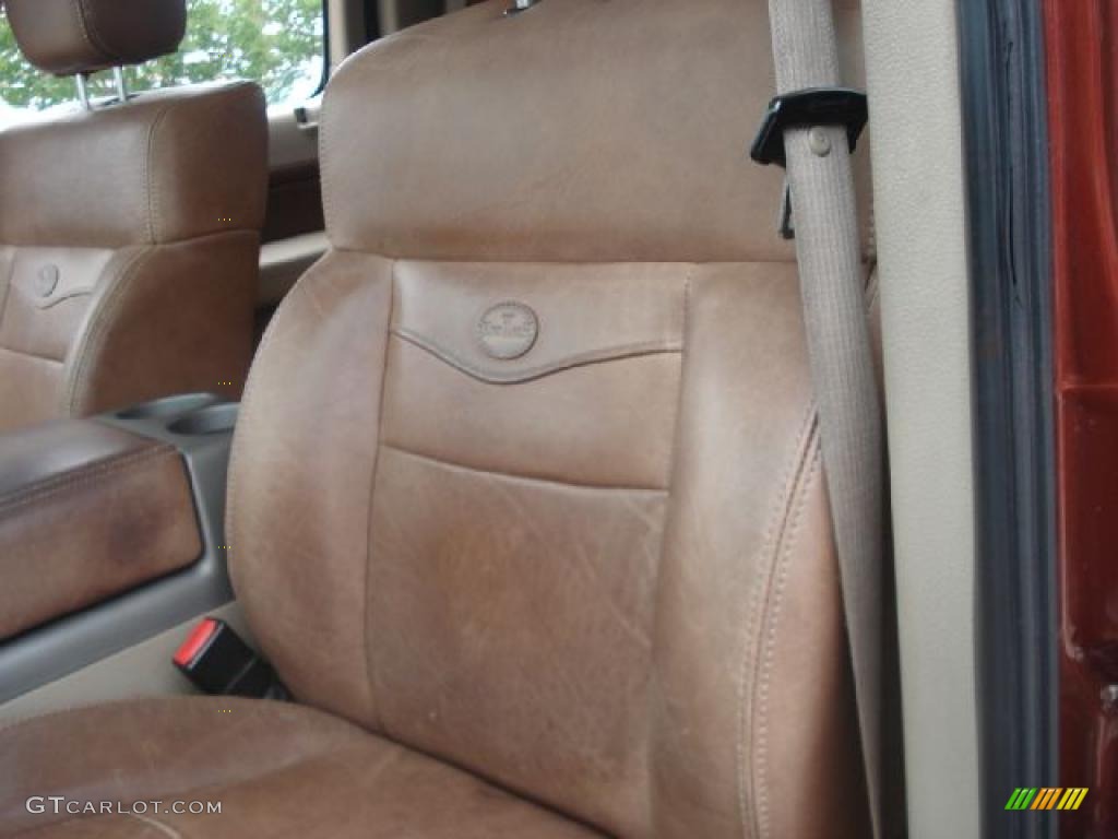 2005 F150 King Ranch SuperCrew 4x4 - Dark Copper Metallic / Castano Brown Leather photo #9