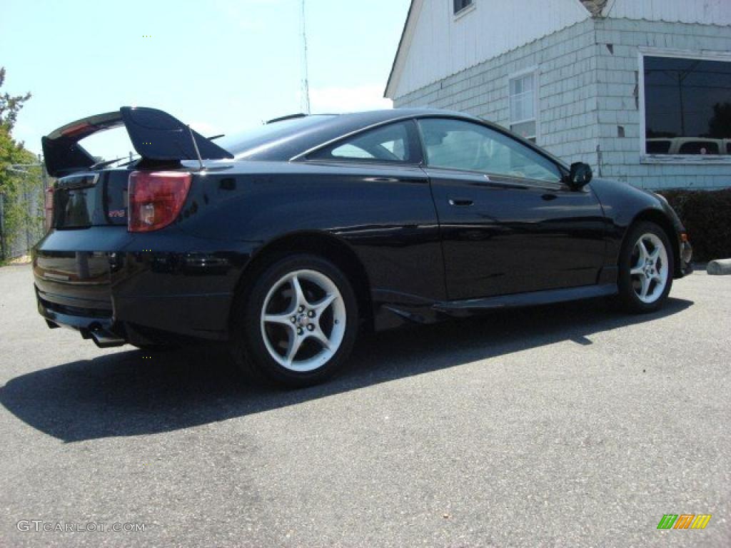 2003 Celica GT-S - Carbon Blue / Black/Deep Blue photo #5