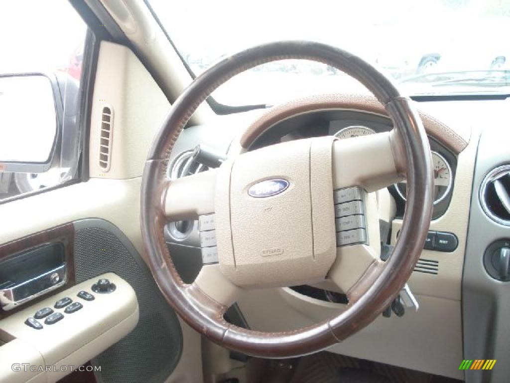 2005 F150 King Ranch SuperCrew 4x4 - Dark Copper Metallic / Castano Brown Leather photo #25