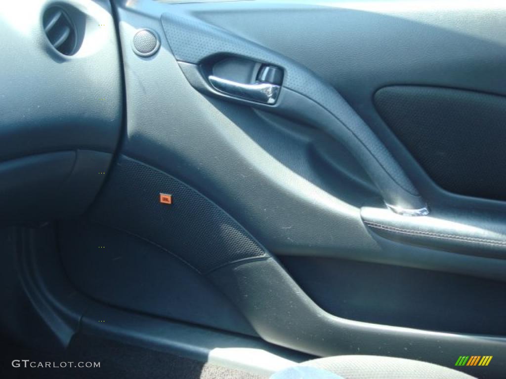 2003 Celica GT-S - Carbon Blue / Black/Deep Blue photo #17