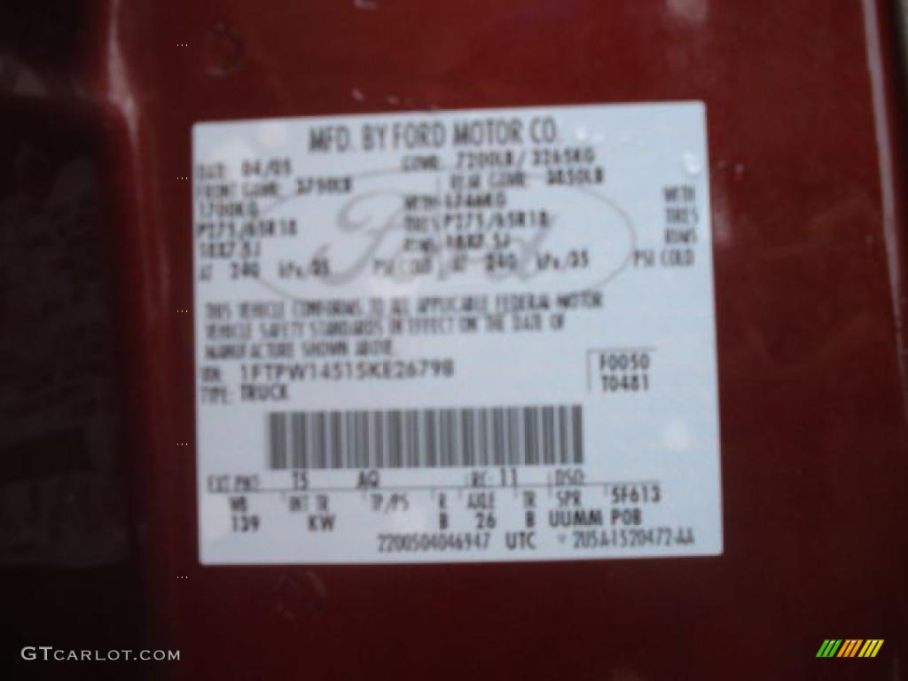 2005 F150 King Ranch SuperCrew 4x4 - Dark Copper Metallic / Castano Brown Leather photo #41