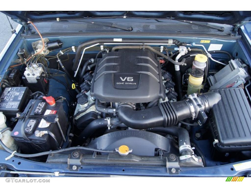 2002 Isuzu Rodeo LSE 4WD 3.2 Liter DOHC 24-Valve V6 Engine Photo #49342002