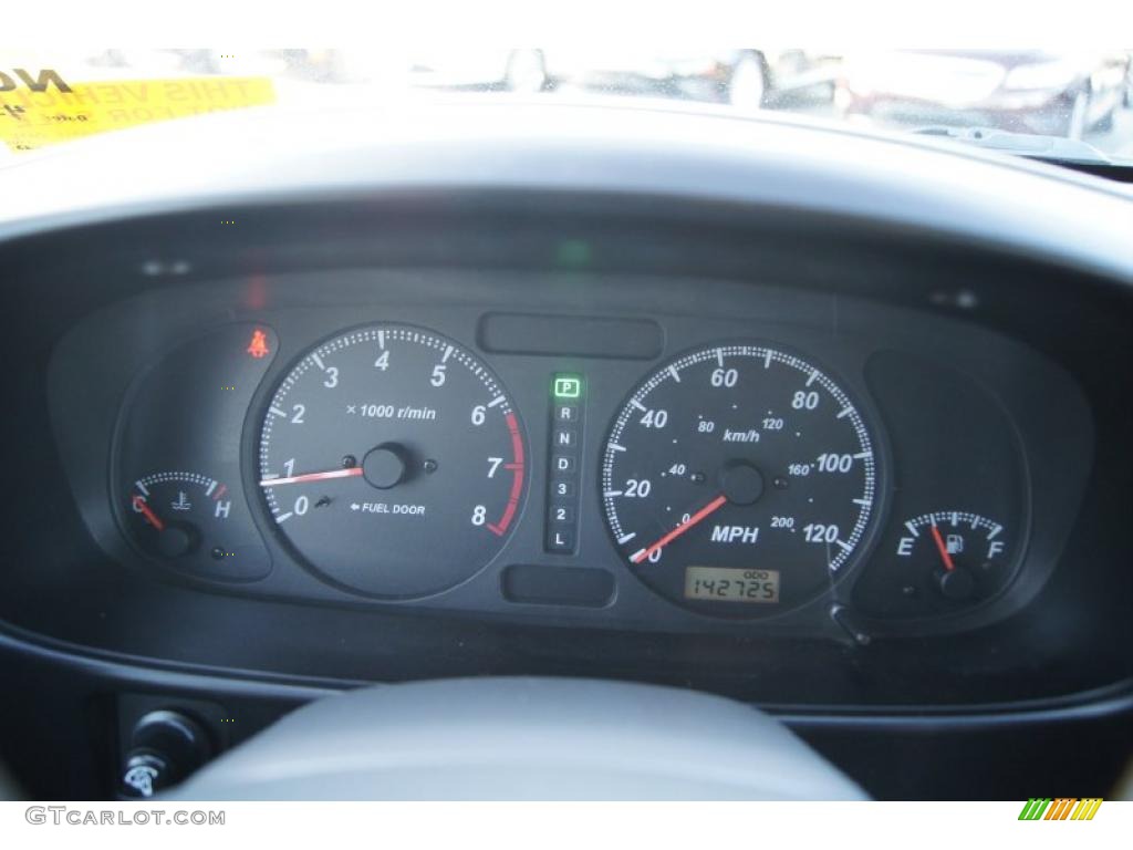 2002 Isuzu Rodeo LSE 4WD Gauges Photos