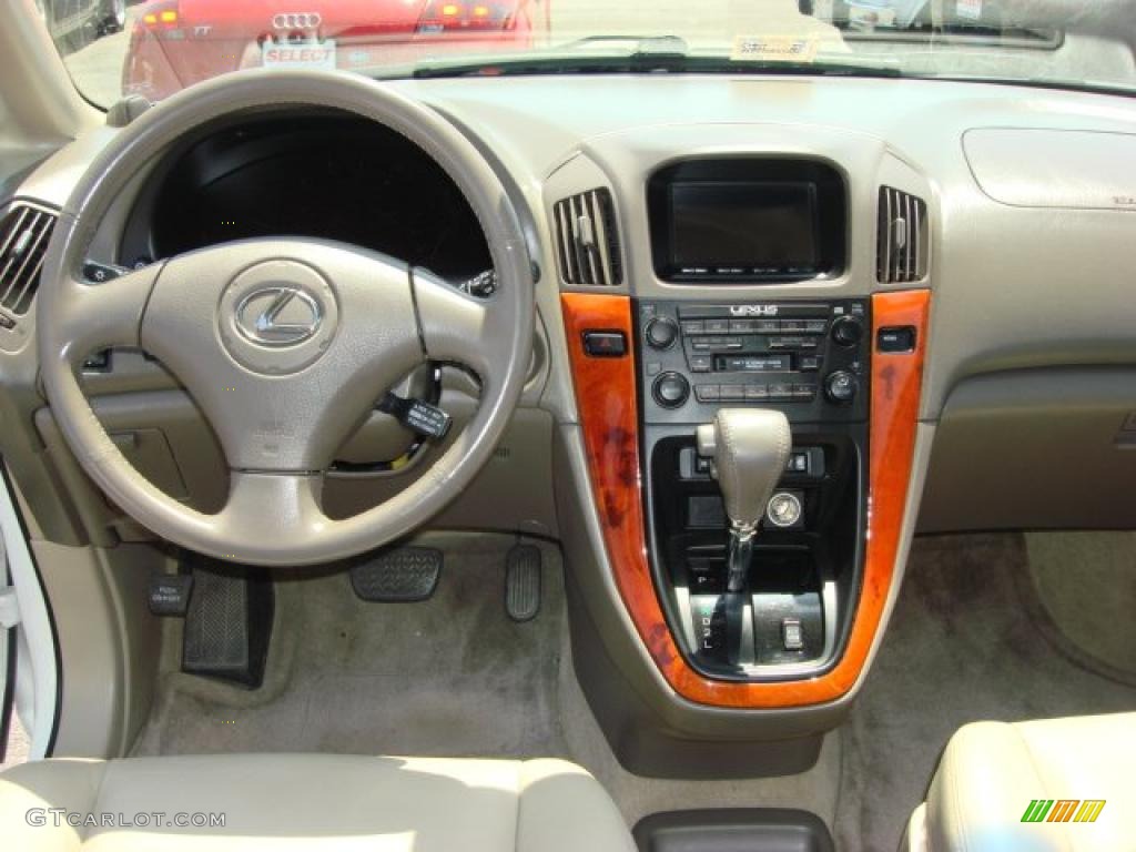 2001 RX 300 AWD - White Gold Crystal / Ivory photo #12