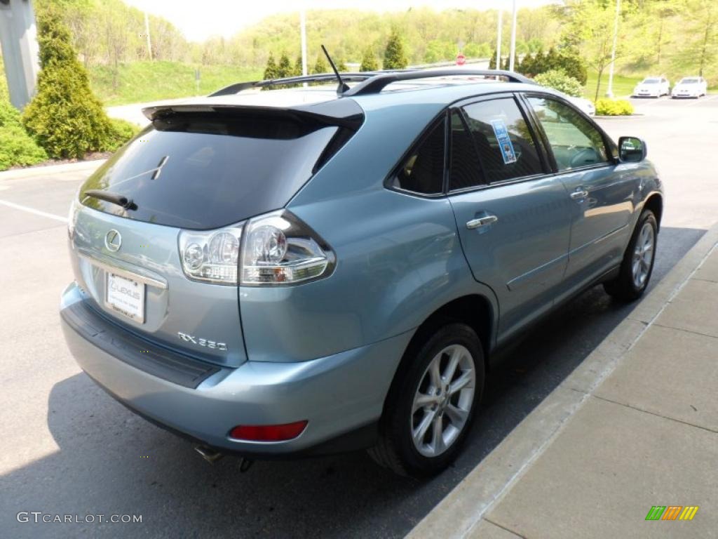 2009 RX 350 AWD - Breakwater Blue Metallic / Parchment photo #5