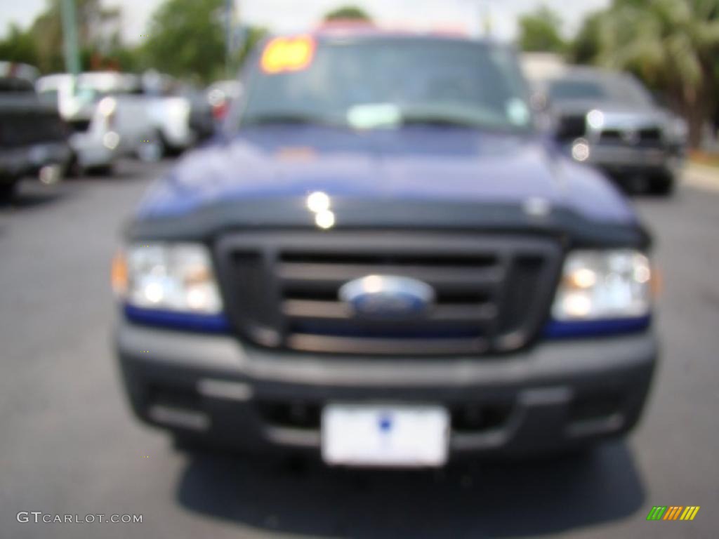 2006 Ranger XLT Regular Cab - Sonic Blue Metallic / Medium Dark Flint photo #3
