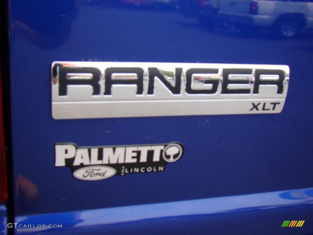 2006 Ranger XLT Regular Cab - Sonic Blue Metallic / Medium Dark Flint photo #29