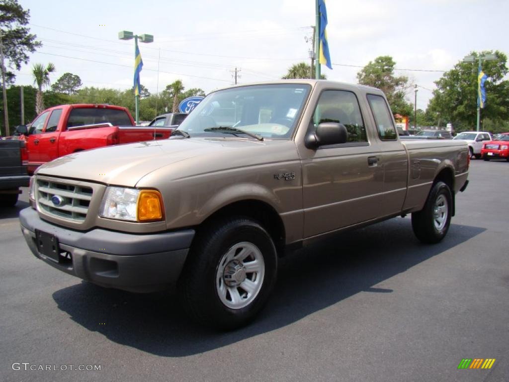 Arizona Beige Metallic 2003 Ford Ranger XLT SuperCab Exterior Photo #49344180