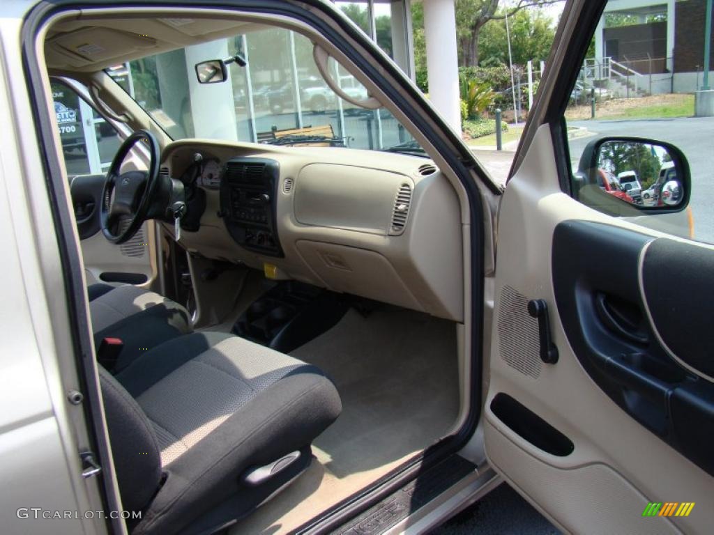 Medium Pebble Interior 2003 Ford Ranger XLT SuperCab Photo #49344291