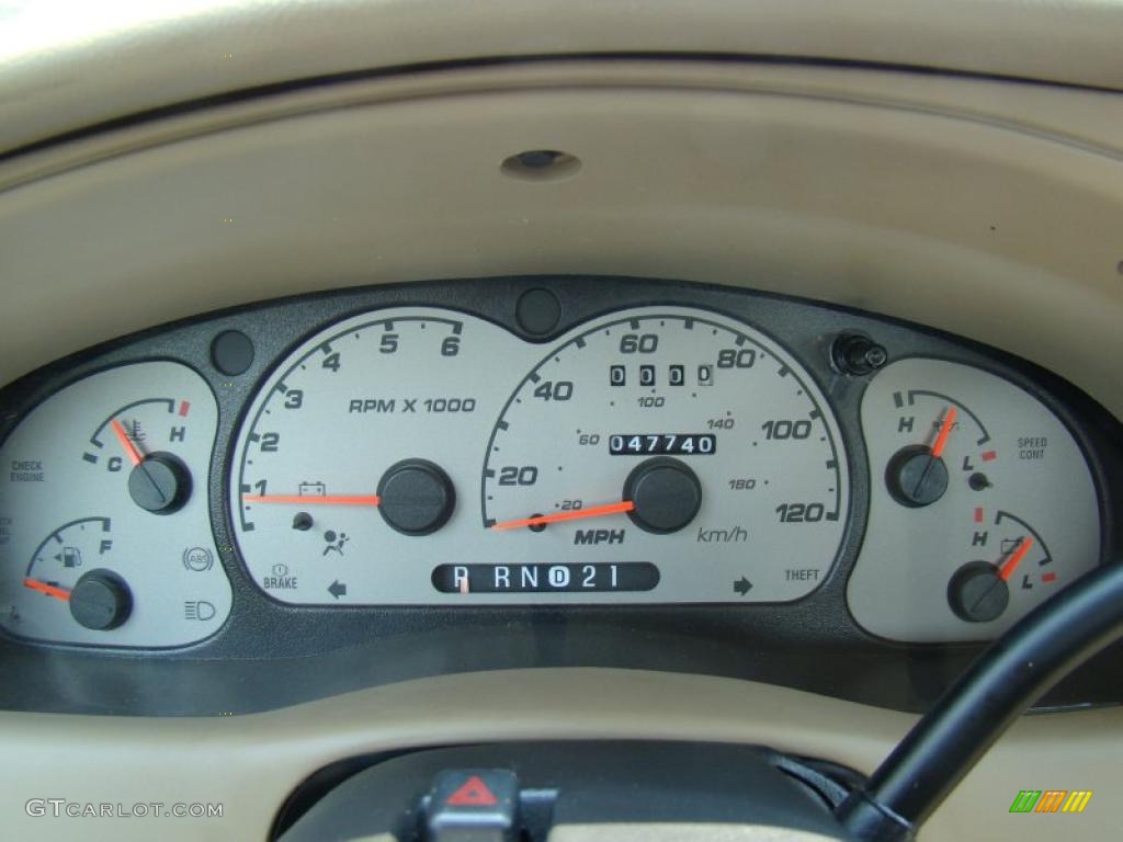 2003 Ford Ranger XLT SuperCab Gauges Photo #49344429