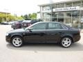 2008 Brilliant Black Audi A4 2.0T quattro S-Line Sedan  photo #2