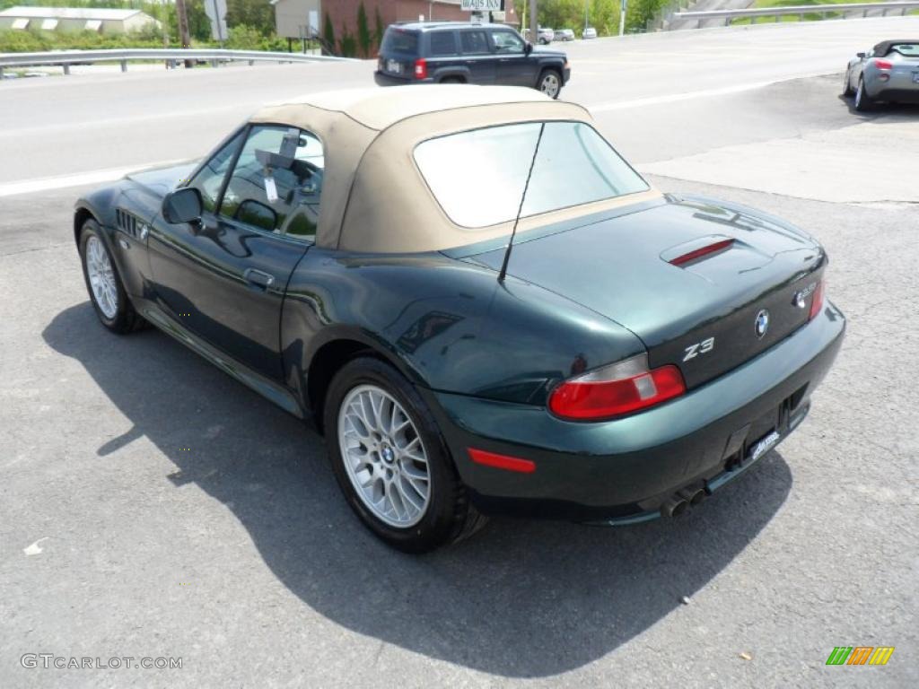 Oxford Green Metallic 2002 BMW Z3 2.5i Roadster Exterior Photo #49345446
