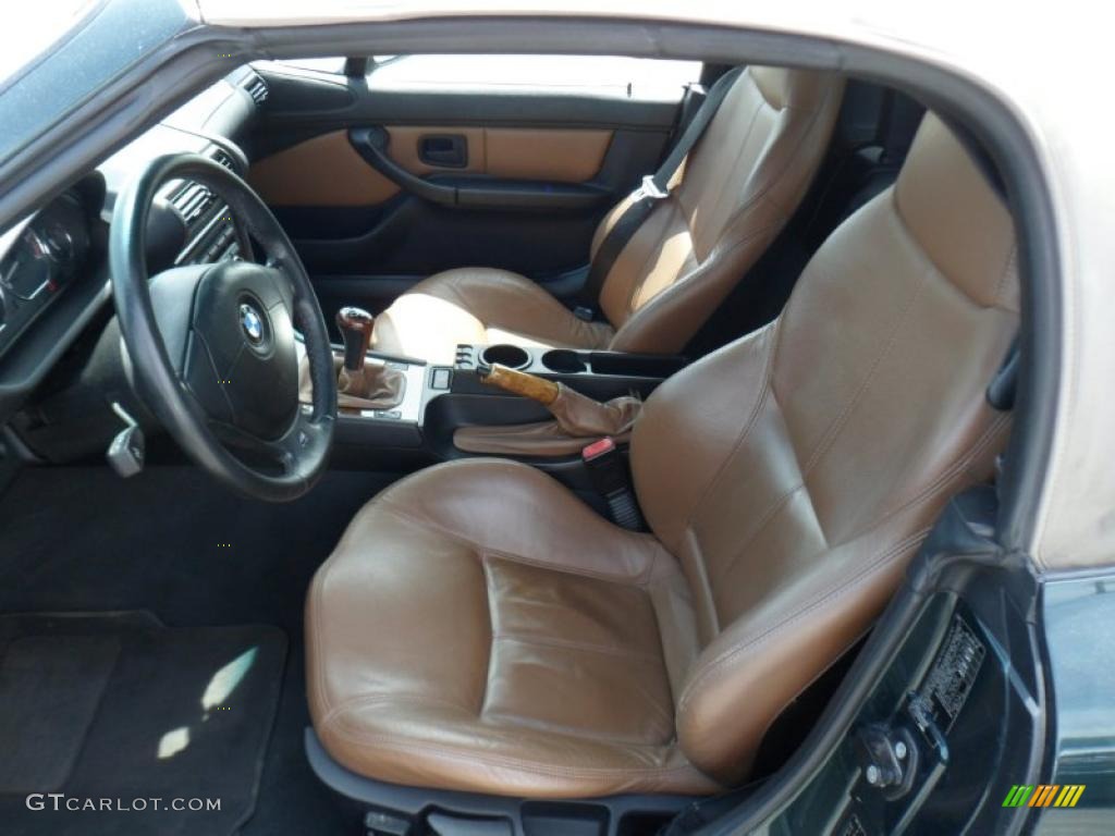 Impala Brown Interior 2002 BMW Z3 2.5i Roadster Photo #49345521