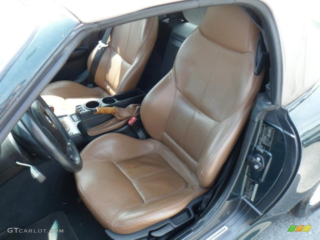 Impala Brown Interior 2002 BMW Z3 2.5i Roadster Photo #49345566