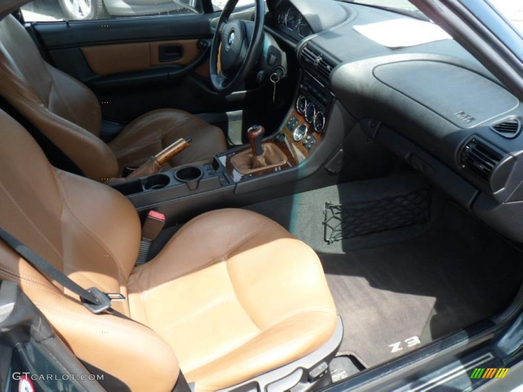Impala Brown Interior 2002 BMW Z3 2.5i Roadster Photo #49345599