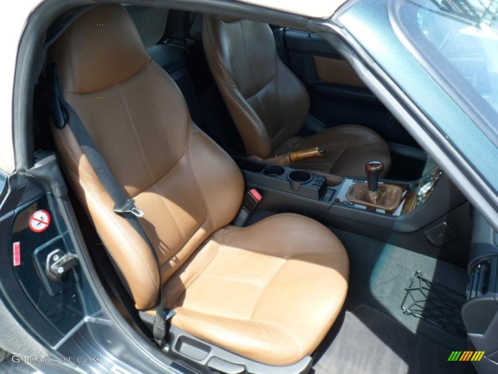 Impala Brown Interior 2002 BMW Z3 2.5i Roadster Photo #49345631