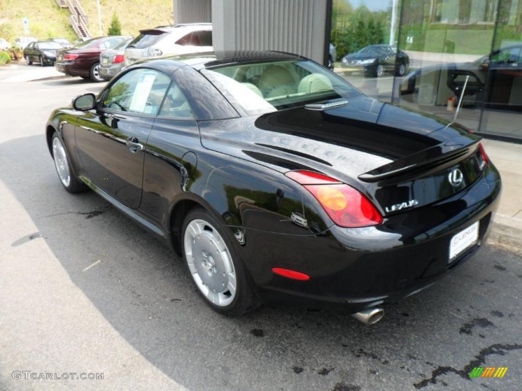 Black Onyx 2005 Lexus SC 430 Exterior Photo #49345857