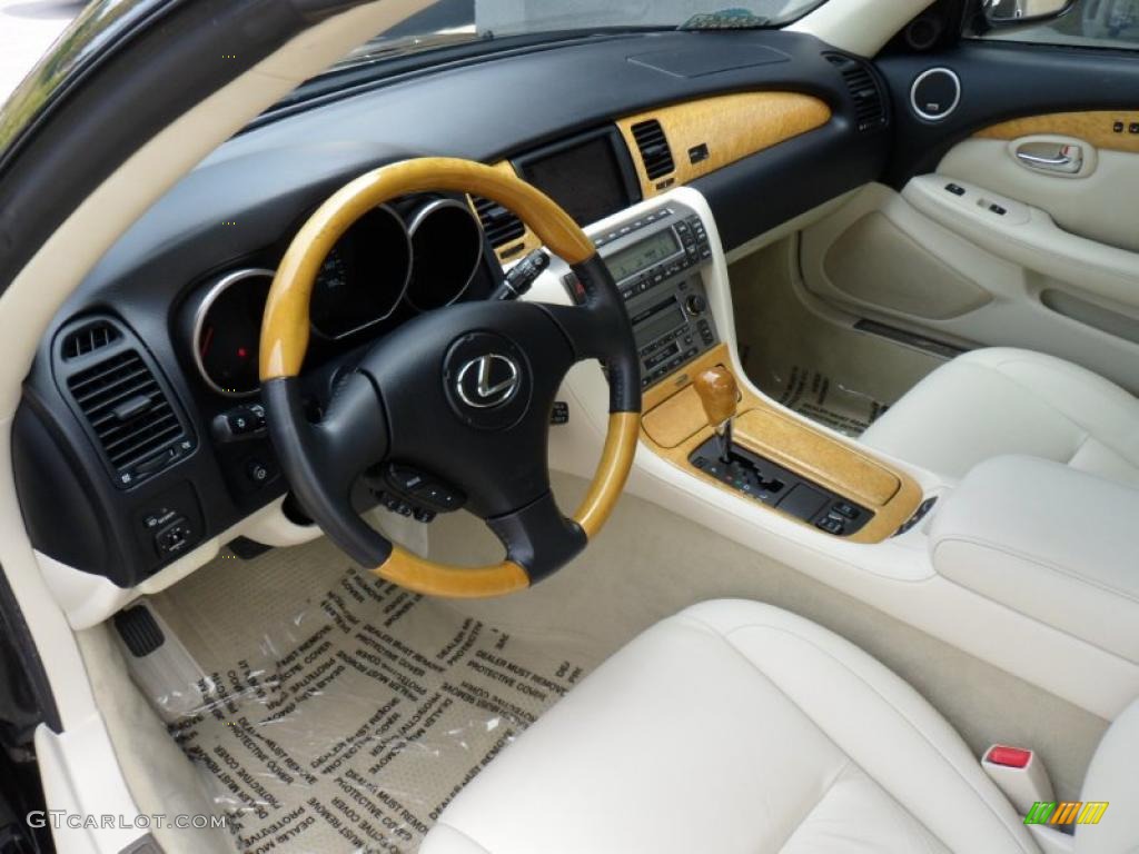 2005 Lexus SC 430 Ecru Beige Dashboard Photo #49345962