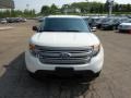 2011 White Suede Ford Explorer FWD  photo #7