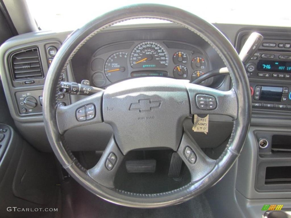 2004 Silverado 1500 LT Crew Cab 4x4 - Summit White / Medium Gray photo #6